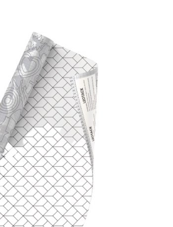 PLASTICO ADESIVO GEOMETRICO RL 45 CM X 10 METROS