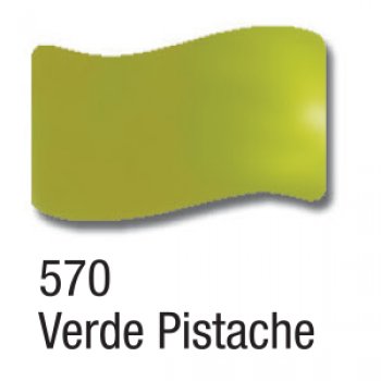 ESMALTE VITRAL ACRILEX 37 ML 570-VERDE PISTACHE