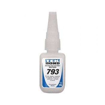 ADESIVO INSTANTANEO P/ARTESAN.20GR 793 TEK BOND