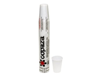 COPO DESCART. 200 ML AGUA  PCT C/100 COPAZA