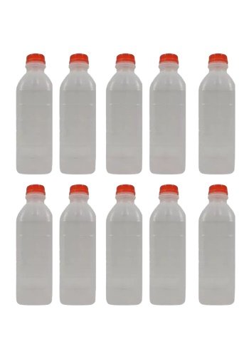 GARRAFA PLASTICA 200 ML PCTE C/ 10 UNID.
