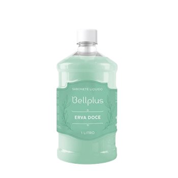 SABONETE LIQUIDO 1,0 LT ERVA DOCE C/ TAMPA BELLPLU