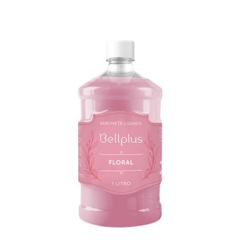 SABONETE LIQUIDO 1,0 LT FLORAL C/ TAMPA BELLPLUS
