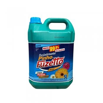 DESINFETANTE PERFUMADO 5,0 LTS FUZETTO FLORAL