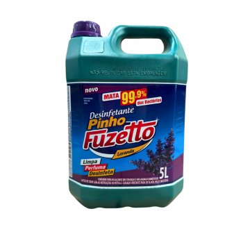 DESINFETANTE PERFUMADO 5,0 LTS FUZETTO LAVANDA