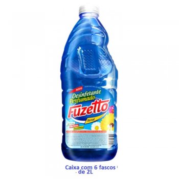 DESINFETANTE FUZETTO 2,0 LTS CX C/ 6 FLORAL