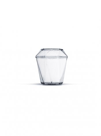 COPO DIAMANTINHO C/ TAMPA 150 ML PCT C/ 10 PLASTIL