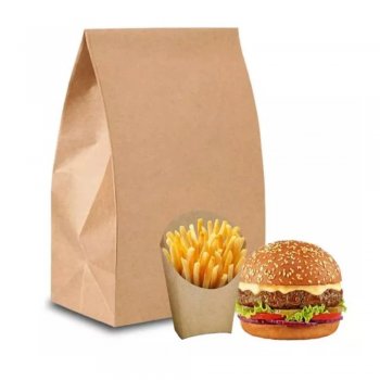 SACO KRAFT S.O.S M   19,X12X28CM FD C/300 PACKPEL