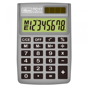 CALCULADORA DE BOLSO TILIBRA TC17