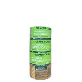 FITA EMPAC. 48 X 45 MARROM CX C/24 SULAMERICANA
