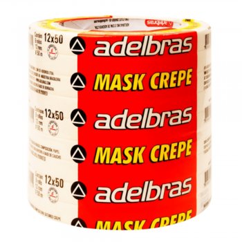FITA CREPE 710 12 X 50 ADELBRAS PCT C/9