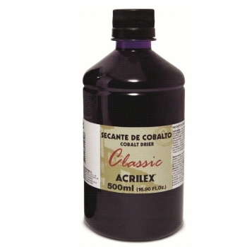 SECANTE DE COBALTO ACRILEX 500 ML