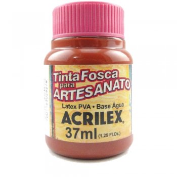 TINTA ACRILEX FOSCA P/ARTES. 37ML 506 CERAMICA