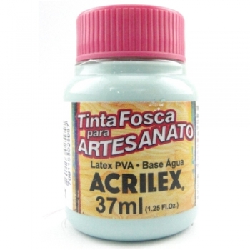 TINTA ACRILEX FOSCA P/ARTES. 37 ML 821-VD AGUA