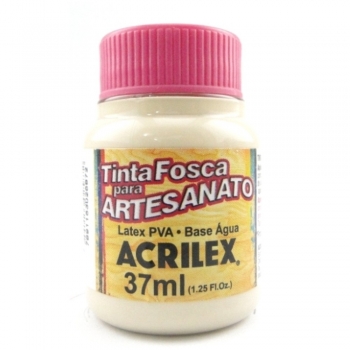 TINTA ACRILEX FOSCA P/ARTES. 37 ML 817-AREIA