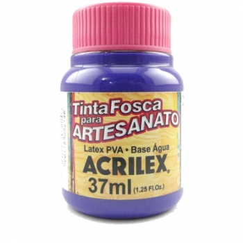 TINTA ACRILEX FOSCA P/ARTES. 37 ML 516-VIOLETA