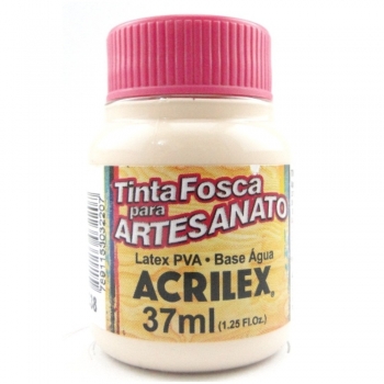 TINTA ACRILEX FOSCA P/ARTES. 37 ML 538-AM. PESSEGO