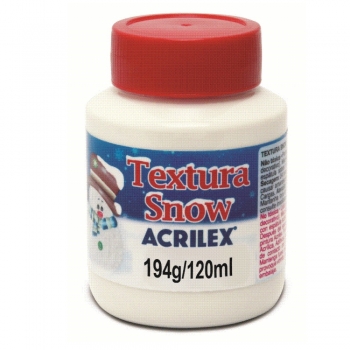 TEXTURA SNOW 120 ML 200 GR ACRILEX 845