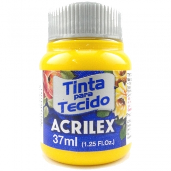 TINTA TECIDO FOSCA ACRILEX 37 ML 505-AM.OURO