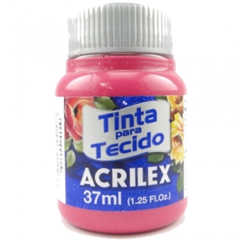 TINTA TECIDO FOSCA ACRILEX 37 ML 542 ROSA ESCURO