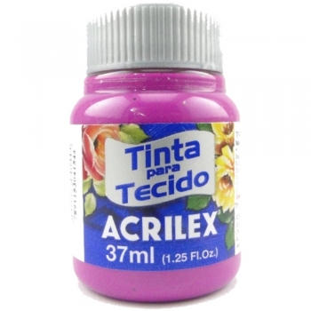 TINTA TECIDO FOSCA ACRILEX 37 ML 549 MAGENTA