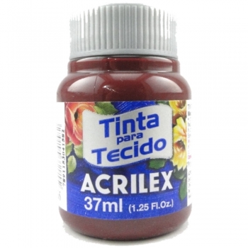 TINTA TECIDO FOSCA ACRILEX 37 ML 565 VINHO