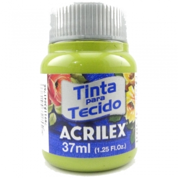 TINTA TECIDO FOSCA ACRILEX 37 ML 570 VD PISTACHE