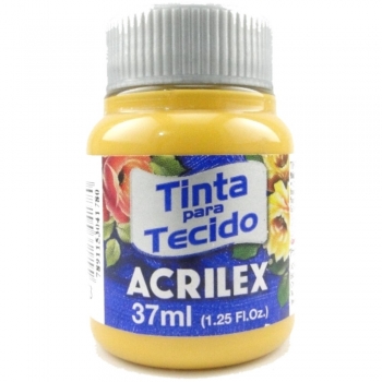 TINTA TECIDO FOSCA ACRILEX 37 ML 573 OCRE OURO