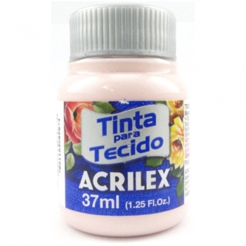 TINTA TECIDO FOSCA ACRILEX 37 ML 634 ROSTINHO BONE