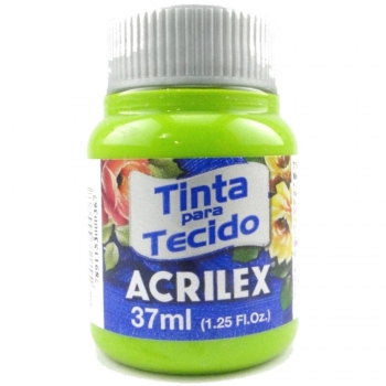 TINTA TECIDO FOSCA ACRILEX 37 ML 802 VERDE MACA