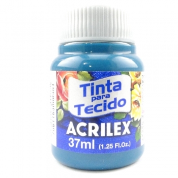 TINTA TECIDO FOSCA ACRILEX 37 ML 803 ACQUA MARINA