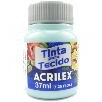 TINTA TECIDO FOSCA ACRILEX 37 ML 810 VERDE BEBE