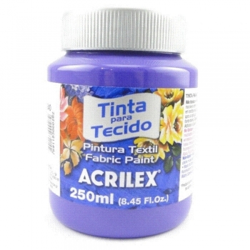 TINTA TECIDO FOSCA ACRILEX 250 ML 540 VIOL. COBALT