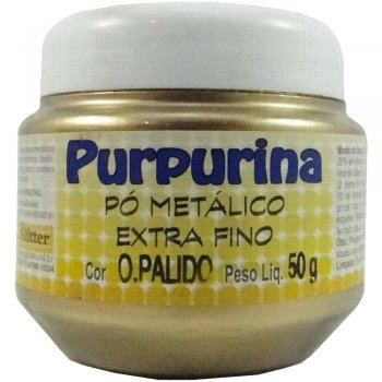 PURPURINA OURO PALIDO 50 GR GLITER