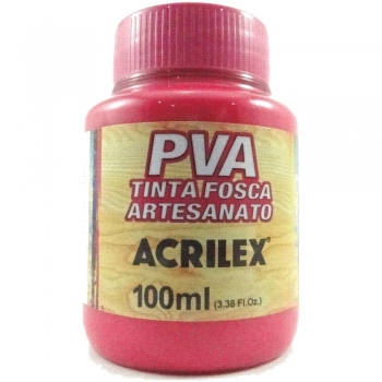 TINTA ACRILEX FOSCA P/ARTES.100 ML 542 ROSA ESCURO