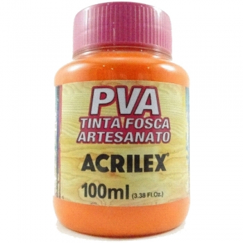 TINTA ACRILEX FOSCA P/ARTES.100 ML 517 LARANJA