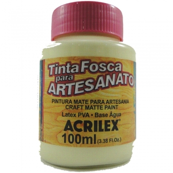 TINTA ACRILEX FOSCA P/ARTES.100 ML 529 MARFIM