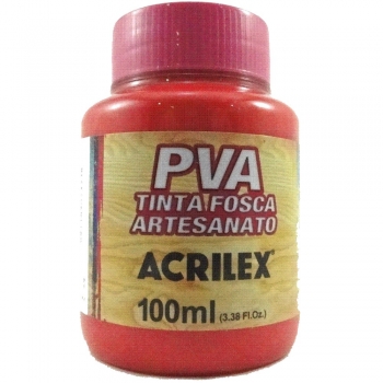 TINTA ACRILEX FOSCA P/ARTES.100 ML 507 VM FOGO