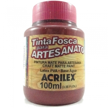 TINTA ACRILEX FOSCA P/ARTES.100 ML 565 VINHO