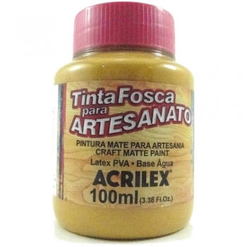 TINTA ACRILEX FOSCA P/ARTES.100 ML 564 AM OCRE