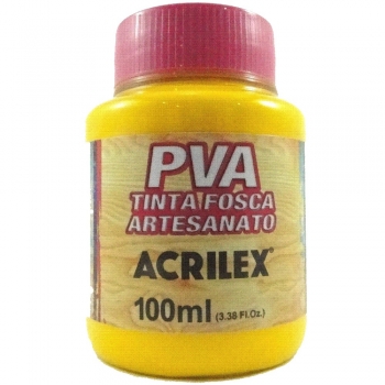 TINTA ACRILEX FOSCA P/ARTES.100 ML 505 AM OURO