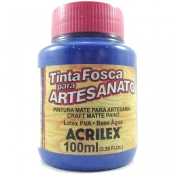 TINTA ACRILEX FOSCA P/ARTES.100 ML 535 AZ MAR