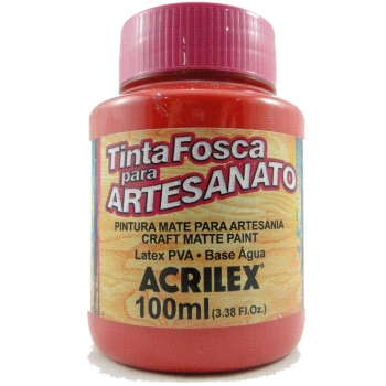 TINTA ACRILEX FOSCA P/ARTES.100 ML 827 ROMA