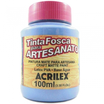 TINTA ACRILEX FOSCA P/ARTES.100 ML 584 AZ INVERNO