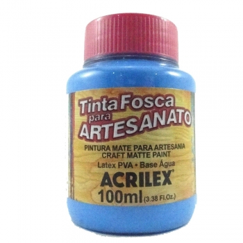 TINTA ACRILEX FOSCA P/ARTES.100 ML 503 AZ CELESTE