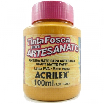 TINTA ACRILEX FOSCA P/ARTES.100 ML 831 AMENDOA