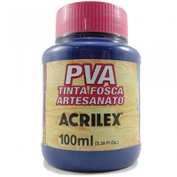TINTA ACRILEX FOSCA P/ARTES.100 ML 824 AZ SECO