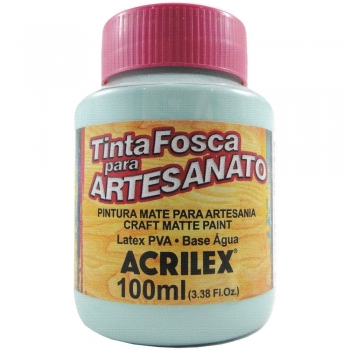 TINTA ACRILEX FOSCA P/ARTES.100 ML 821 VERDE AGUA