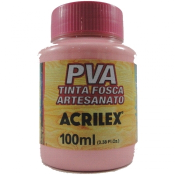 TINTA ACRILEX FOSCA P/ARTES.100 ML 537 ROSA