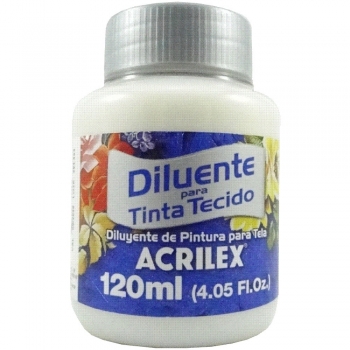 DILUENTE P/ TINTA TECIDO 120 ML ACRILEX